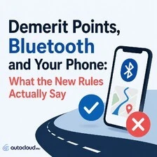 Demerit Points, Bluetooth and Your Phone: What the New Rules Actually Say