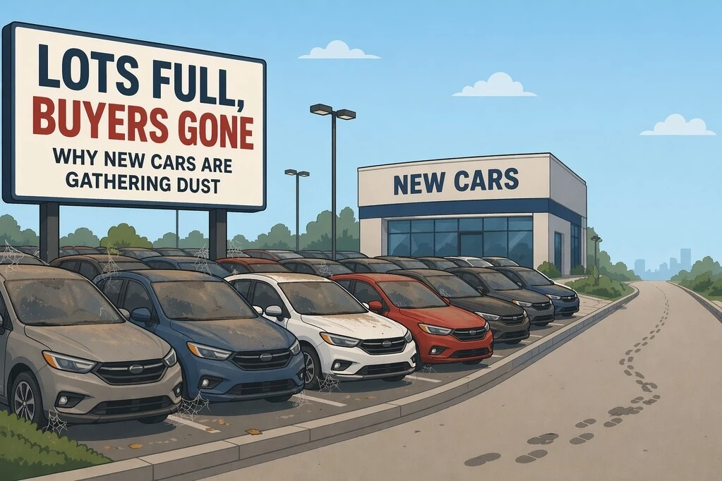 Lots Full, Buyers Gone: Why New Cars Are Gathering Dust