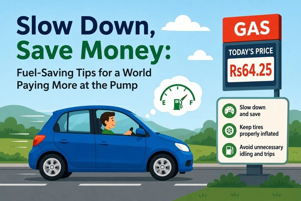 Slow Down, Save Money: Fuel-Saving Tips for a World Paying More at the Pump